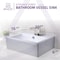 Anzzi Vitruvius Ceramic Vessel Sink in White LS-AZ130 - alternate 2